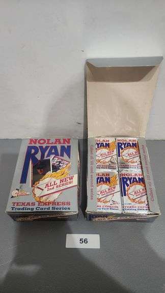PAIFIC NOLAN RYAN TEXAS EXPRESS TRADING CARD SERIES 1991 - 36 PACK COUNT, ALL NEW 2ND SERIES