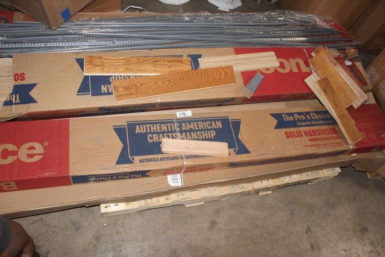 Bruce solid oak Gunstock Plano hardwood flooring 3/4in x 2.25in