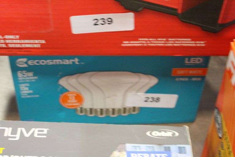 [✓] [MSRP: $19.88] EcoSmart 65-Watt Equivalent BR30 Dimmable Energy Star LED Flood Light Bulb Soft White (6-Pack)