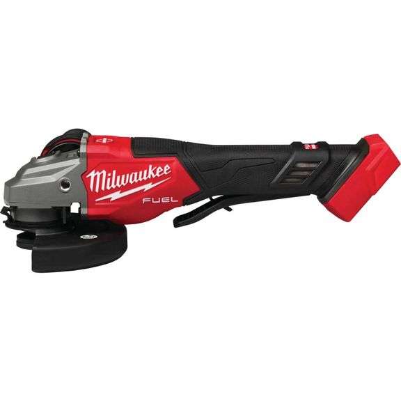 [MSRP: $229.00] Milwaukee M18 FUEL 18V Lithium-Ion Brushless Cordless 4-1/2 in./5 in. Grinder (Tool-Only) [No Guard / Grip]]