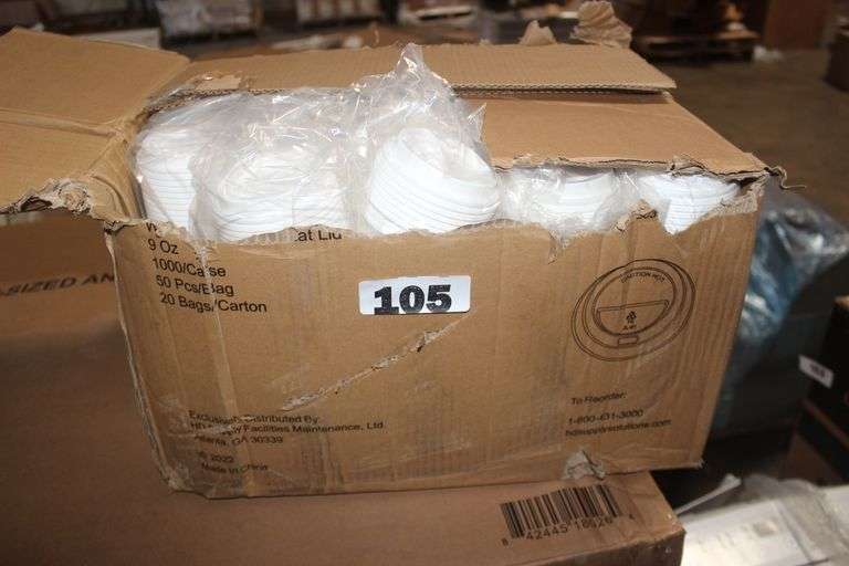 DISPOSABLE COFFEE CUP LIDS 50 PCS/BAG 20 BAGS /CARTON