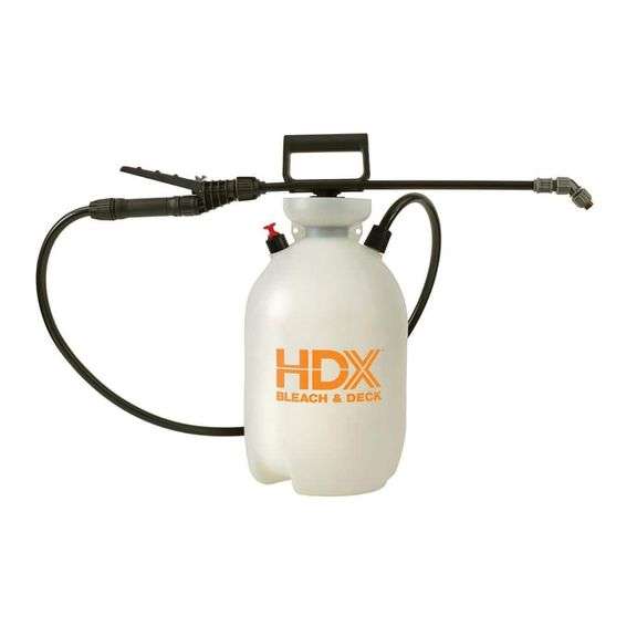 [✓] [MSRP: $26.97] HDX 2 gal. Bleach and Deck Sprayer