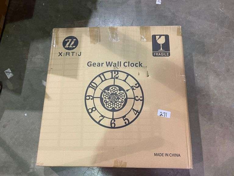 GEAR WALL CLOCK