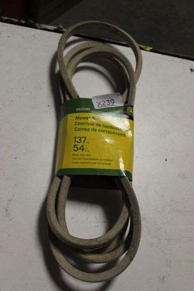 John Deer 54-In Belt Fits La175 Retail:$76.98