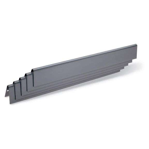 [✓] [MSRP: $71.99] Weber Porcelain-Enameled Replacement Flavorizer Bars for Genesis Silver/Gold/Platinum B/C & Spirit 300/700 Gas Grill (5-Pack)