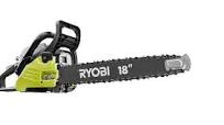 RYOBI GAS POWERED CHAINSAW RY3818 RETAIL $229.00