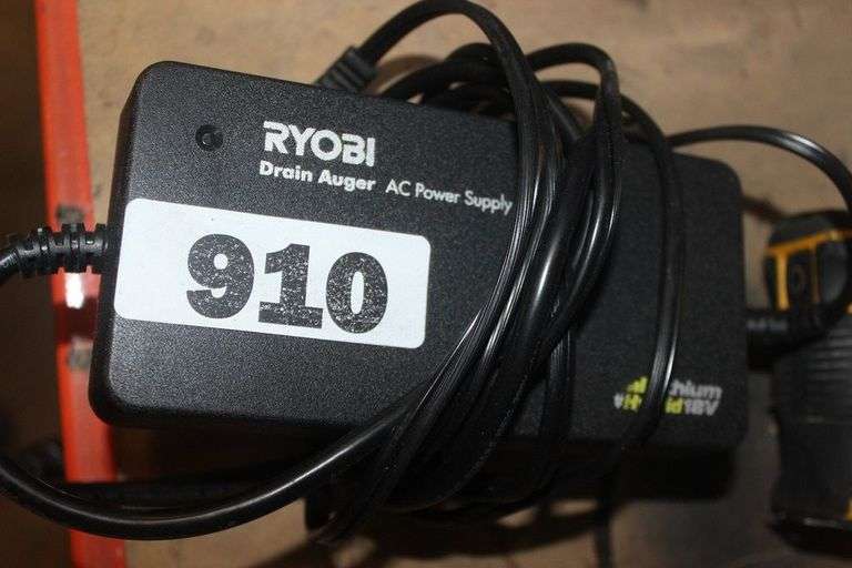 RYOBI DRAIN AUGER POWER SOURCE