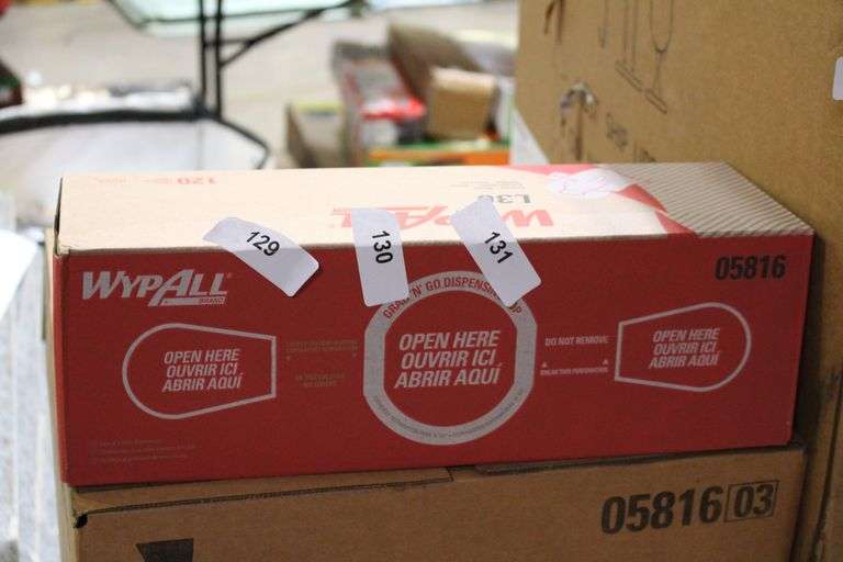 [EXT MSRP: $409.92] WYPALL L30 Wipers  16 2/5 x 9 4/5  White  Pop-Up Box