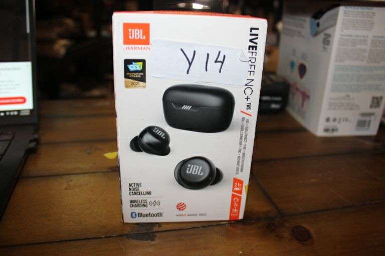 Jbl Live Free Nc+ True Wireless In-Ear Headphones, Black Retail:$89.95