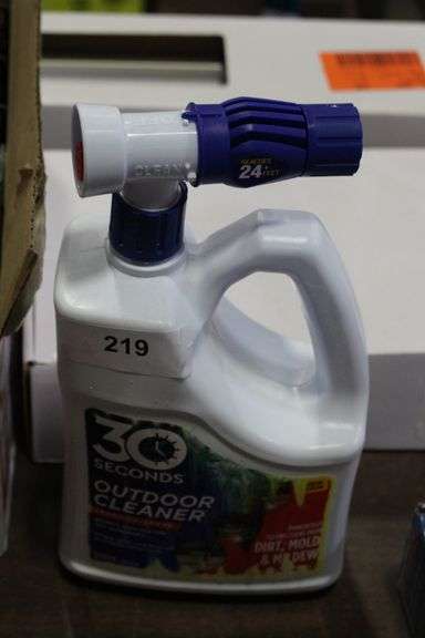 [✓] [MSRP: $19.98] 30 Seconds  64 oz. Outdoor Ready-To-Spray Cleaner