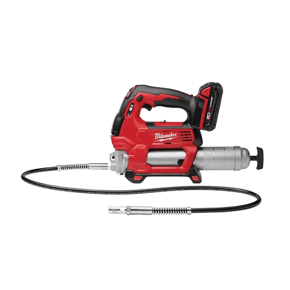 [MSRP: $229.00] Milwaukee M18 18V Lithium-Ion Cordless Grease Gun 2-Speed (Tool-Only) [untested]