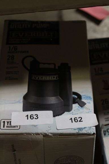 [✓] [MSRP: $109.00] 1/6 HP Plastic Utlity Pump