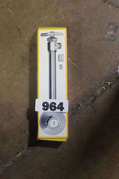 BRASSCRAFT MULTI-TURN ANGLE VALVE 1/2IN