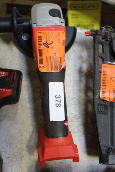 [MSRP: $129.00] Milwaukee M18 18V Lithium-Ion Brushless Cordless 4-1/2 in./5 in. Grinder w/Paddle Switch (Tool-Only) [untested]