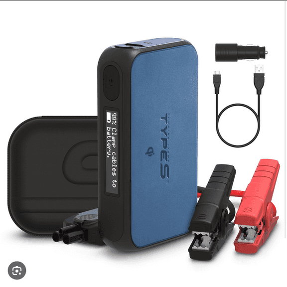 TYPE S 8600MAH JUMP STARTER & PORTABLE POWER BANK RETAIL $69