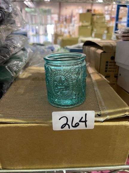 SMALL VOTIVE JARS 12 IN CASE