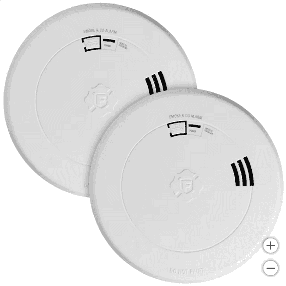 FIRST ALERT PRECISION DETECTION, 10-YEAR BATTERY SMOKE AND CARBON MONOXIDE ALARM, 2-PACK RETAIL $60