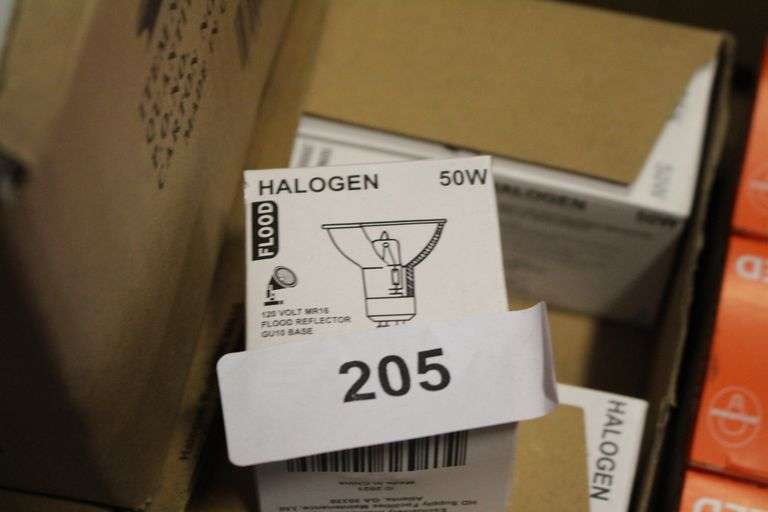 Halogen Bulb 50 Watt Mr-16 Fl38 Gu10 Base Package Of 6