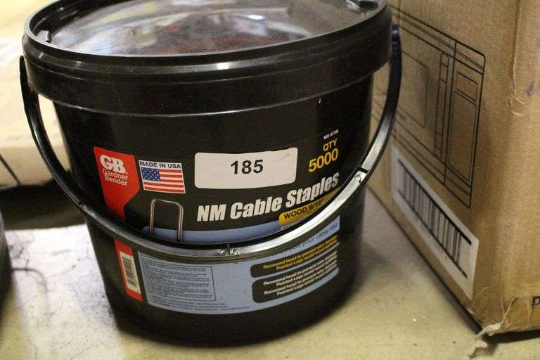 [✓] [MSRP: $70.25] 9/16 in. 3-Conditions Metal Staple (5000 per Bucket)