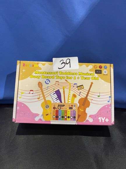 TODDLER MUSICAL BUSY BOARD