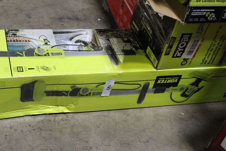 [✓] [MSRP: $169.00] RYOBI ONE+ 18V Cordless Soap Dispensing Scrubber (Tool Only)