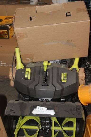 Ryobi Brushless Whisper Series 22" Two-Stage Snow Blower Kit retail $1299.00