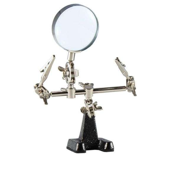 [✓] [MSRP: $17.98] Weller Helping Hands with Magnifier
