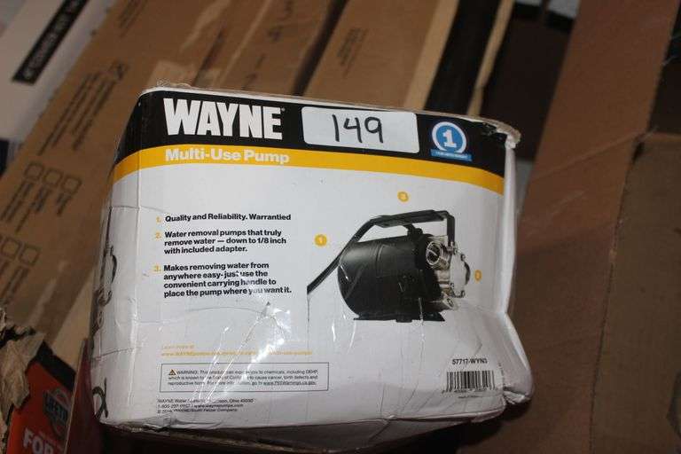 Wayne multi use pump model #57717-WYN3 $119.00
