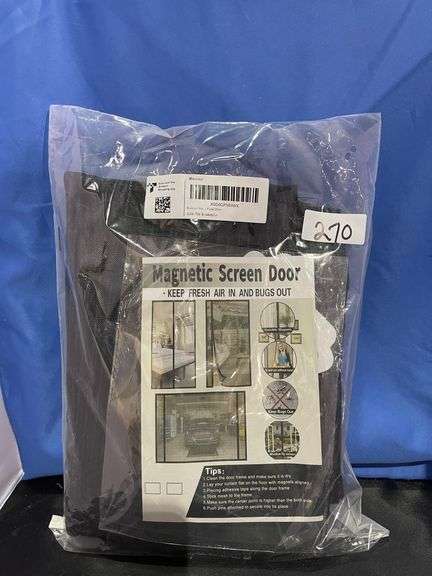 MAGNETIC SCREEN DOOR