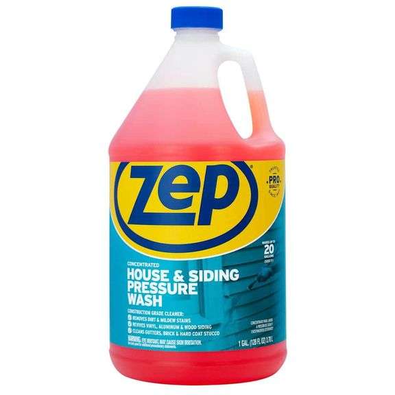 [✓] [MSRP: $11.97] Zep 1-Gallon House and Siding Pressure Washer Cleaner