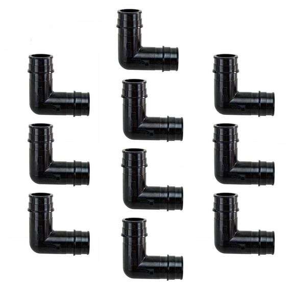 [✓] [EXT MSRP: $93.20] Apollo 3/4 in. Poly-Alloy PEX-A Expansion Barb 90 Elbow (10-Pack)