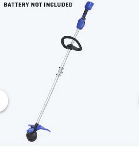 Kobalt 24-Volt 14-In Straight Shaft Battery String Trimmer Retail:$120