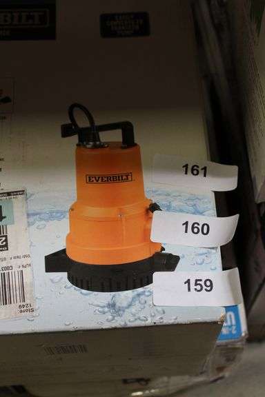 [✓] [MSRP: $139.00] Everbilt 1/4 HP 2-in-1 Submersible Utility and Transfer Pump