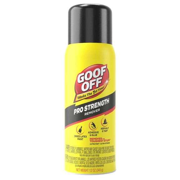 [✓] [EXT MSRP: $28.40] Goof Off 12-fl oz Adhesive Remover