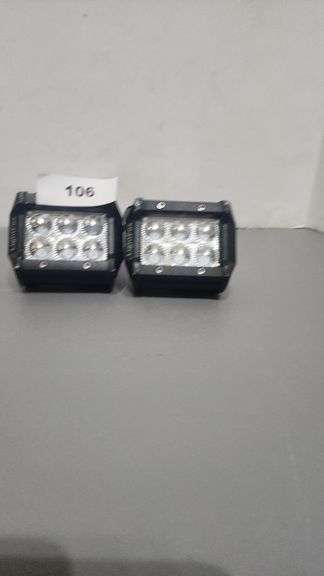 LIGHTFOX LED SQUARE SHAPED POD WORK LIGHT