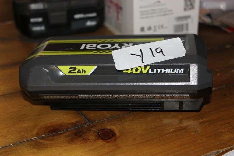 Ryobi 40V Lithium-Ion 2.0 Ah Battery[Defective] Retail:$120