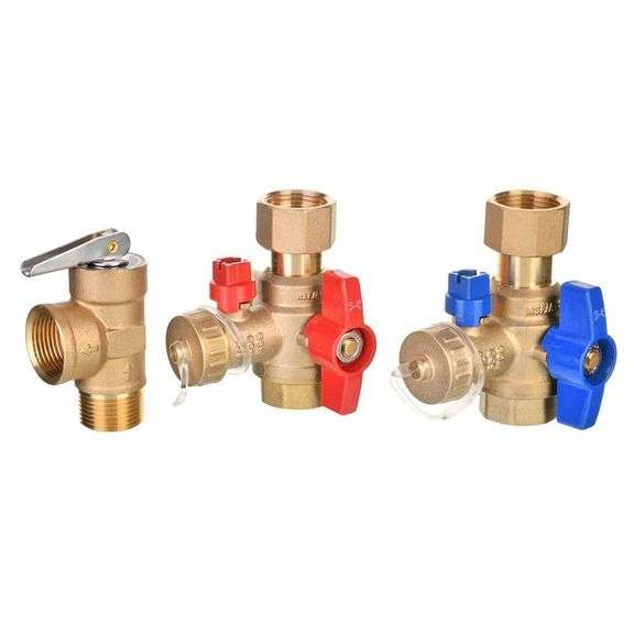 TANKLESS WATER HEATER SERVICE VALVE KIT