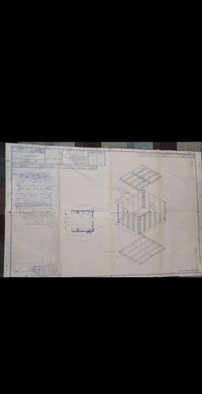 TEXAS INSTRUMENTS PORTABLE ARMORED 1/2inch THICK SOLID SHEET STEEL PANEL SAFE ROOM OR TORNADO SHELTER 8ft x 10ft  ON CUSTOM PLATFORM DOLLY. EACH ARMORED PANEL IS MADE OF TWO 1/4" SHEETS OF STEEL , EACH ARMORED PANEL IS 1/2" THICK, INCLUDES HATCH AND ONE DOOR.