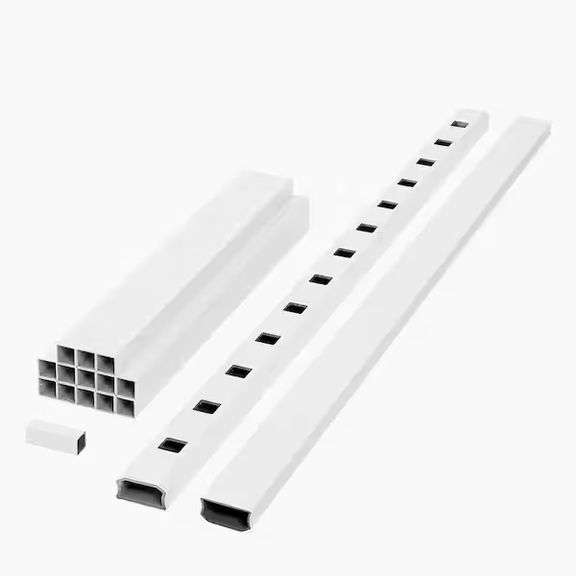 [✓] [MSRP: $86.98]  Fiberon ArmorGuard Regency 70 in. White Composite Rail Kit