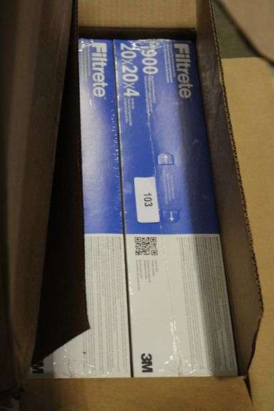 [EXT MSRP: $147.84] Filtrete™ MPR 1900 Premium Allergen, Bacteria & Virus Air Filter