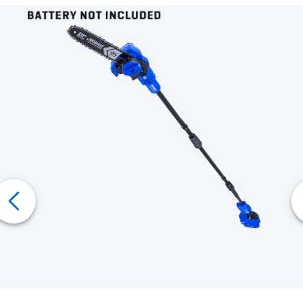 Kobalt Gen4 40-Volt 10-In Battery Pole Saw No (Bare Tool Only) Retail:$150