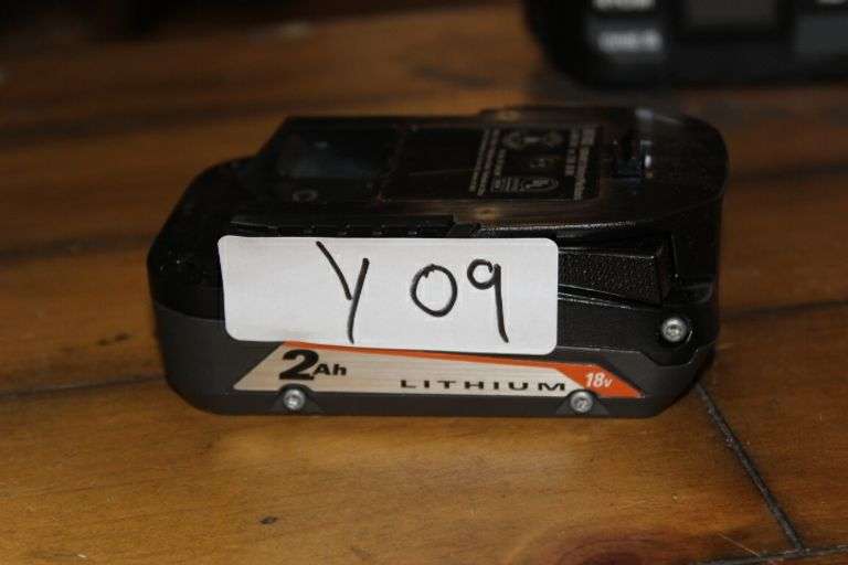 Ridgid 18V 2.0 Ah Lithium-Ion Battery [Defective] Retail:$80