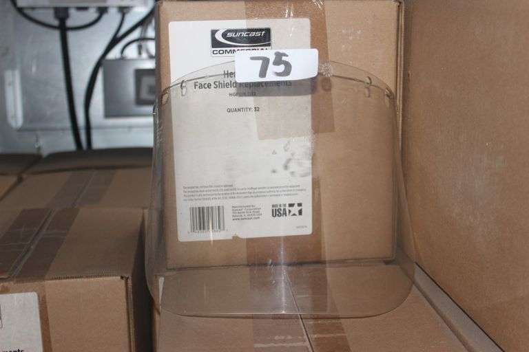 SUNCAST COMMERCIAL HEAD GEAR SHIELD REPLACEMENTS 12/BOX
