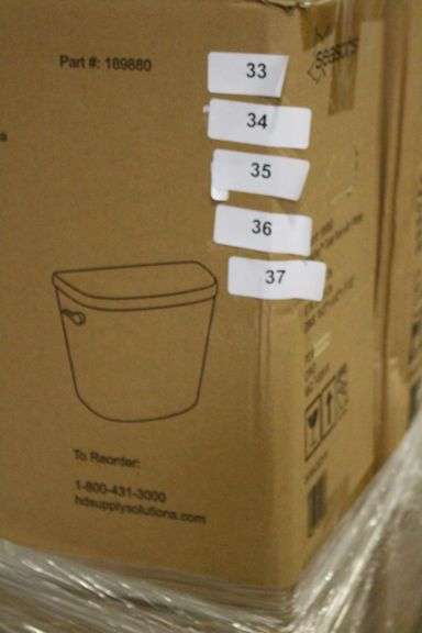 [✓] [MSRP: $20.00] Seasons® Keating™ 1.0 GPF Toilet Tank 12 In. Rough-In