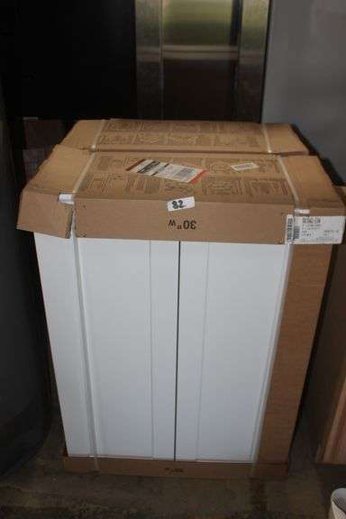 KW3042-SSW 30" x 42" WALL CABINET  SHAKER SATIN WHITE