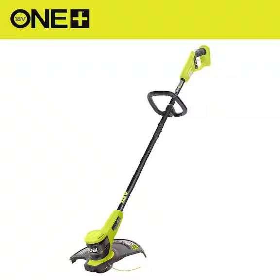 [MSRP: $99.00] RYOBI ONE+ 18V 13 in. Cordless Battery String Trimmer/Edger (Tool Only) [tested and works]
