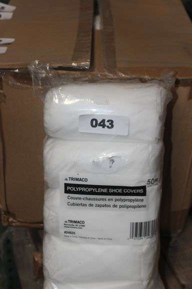 trimaco polypropylene shoe covers 50 pr