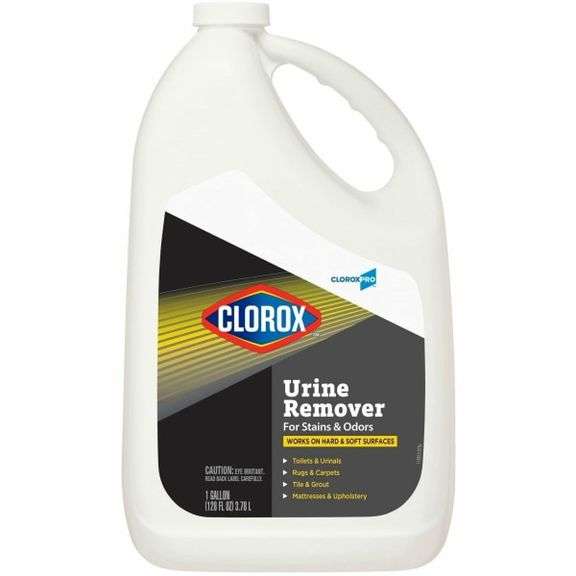 [EXT MSRP: $251.55] Clorox 128 oz. Urine Remover Refill Bottle for Stains and Odors (4-Bottles per Case)
