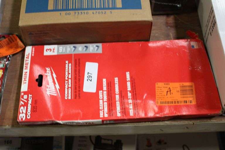 [✓] [MSRP: $27.97] 32-7/8 in. 18 TPI Compact Bi-Metal Band Saw Blade (3-Pack) For M18 FUEL Compact Bandsaw/Corded