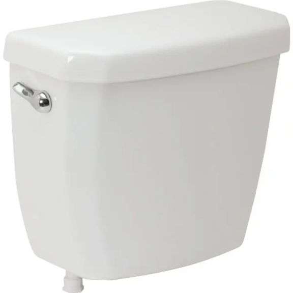 [✓] [MSRP: $20.00] Seasons® Keating™ 1.0 GPF Toilet Tank 12 In. Rough-In